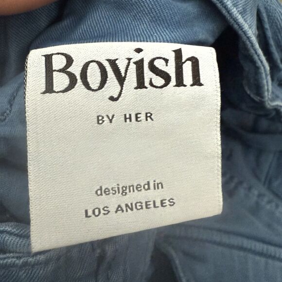 Stylish Blue Cargo Pants for Women - Picture 11 of 14